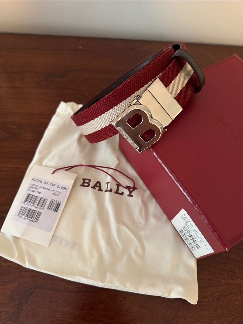 Bally Reversible Belt